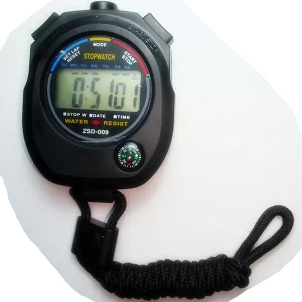 Secondmeter ZSD-009 Happy Table Sportkompass Multifunktions-Timer Wasserdicht Stoppuhr Sport Timer Zähler Digital Laufen