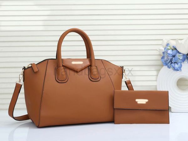

fashion women handbags and wallet collection bag plain pattern shoulder bags cross body large boston leather totes