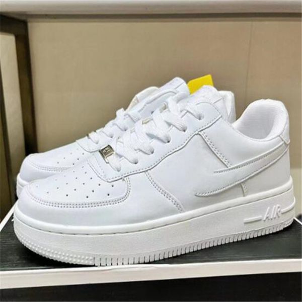 

men women sneaker casual shoes low platform flat shoe walking sports trainers chaussures pour hommes, Black