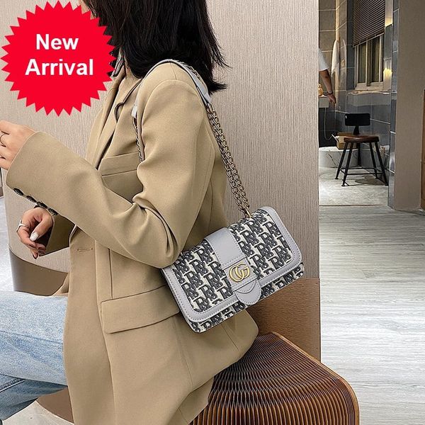 

tide brand wholesale women's popular new small versatile net chain single diagonal fashion trend shoulder crossbody bags