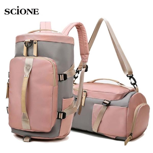 

women gym bag backpack fitness s for shoes outdoor shoulder gymtas tas sac de sport student sportbag travel daily xa891wa 220512