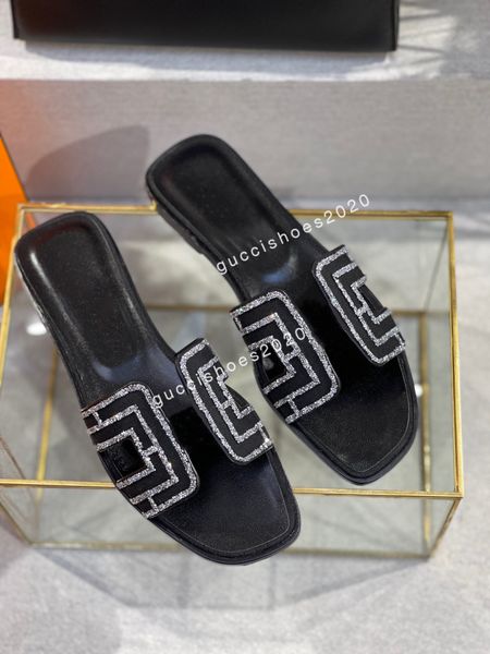

sandals designer slippers slides women shoes frame flip flop slide slideshow flat bottomed womens loafers sandal for summer men beach, Black;red