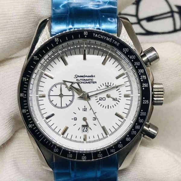 

luxury fashion watches for mens mechanical wristwatches auto ome chaoba six pin black all white face automatic kl016designer, Slivery;brown