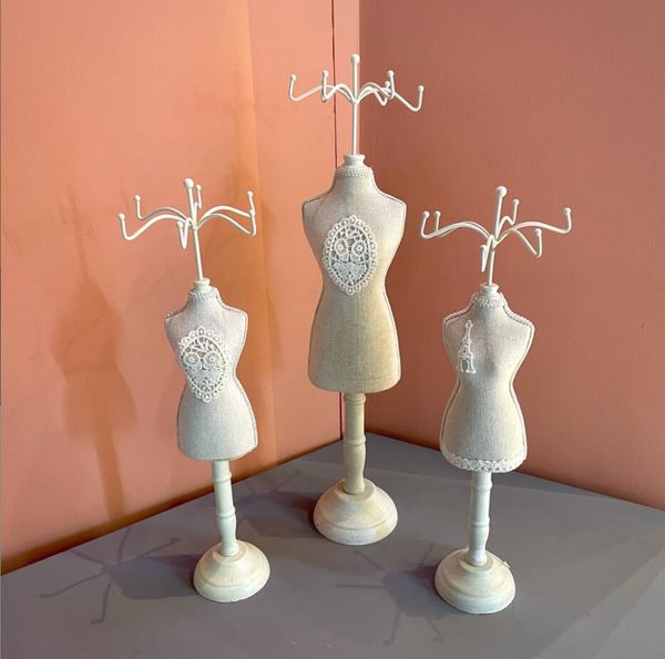 

princess model rack household accessories jewelry racks human model contains creative retro decorative ornaments