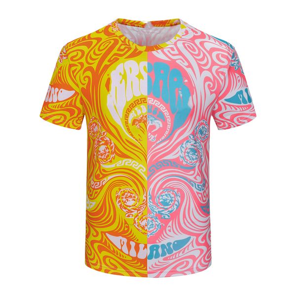 

fashion designer t-shirt men's letter embroidery t-shirt clothing short angel sleeves cym17, White;black