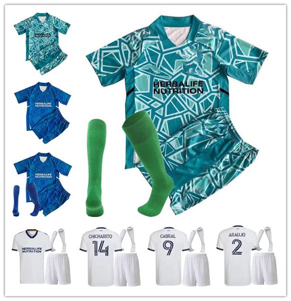 

mls 2022 2023 los angeles la galaxy soccer jerseys chicharito d.costa joveljic efraÃ­n Ã¡lvarez marky cabral 22 23 kljestan home football shir, Black;yellow