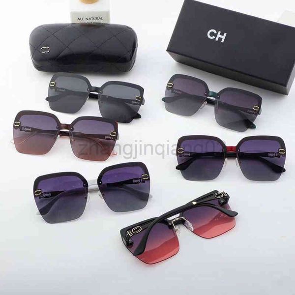 

designer channel sunglasses cycle luxurious fashion brands europe and america womens mens new trend uv proof vintage baseball sport summer s, White;black