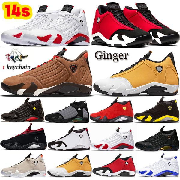 

2023 with box mens basketball shoes jumpman 14 black toe gym red hyper royal winterized men sport women sneakers trainers