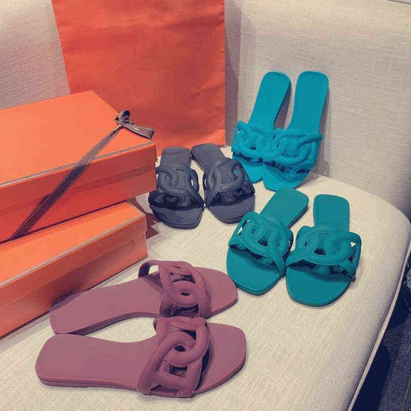 

pig nose slippers, women wear jelly shoes and beach flat bottom sandals, Black