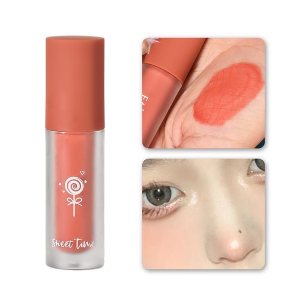 

contouring blush liquid natural face brightening peach color 1pc