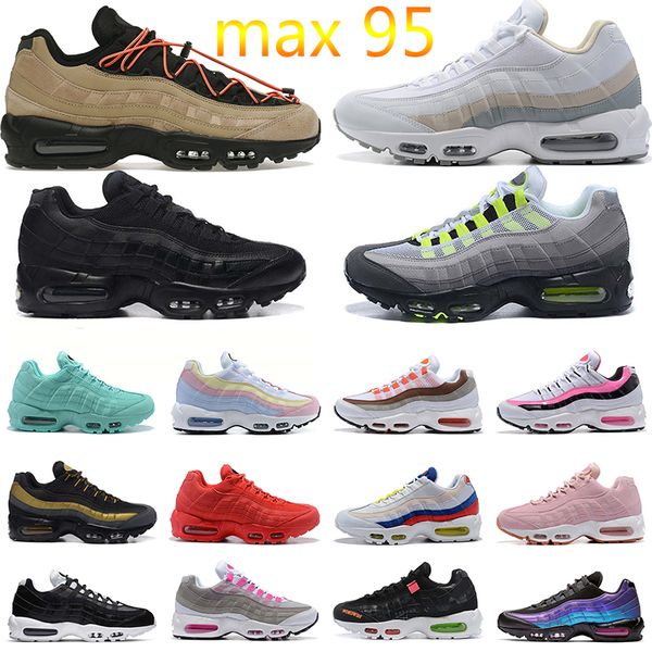 

running shoes for men women triple black white og neon greedy speed-lacing cork mens trainers sports sneakers outdoor, White;red