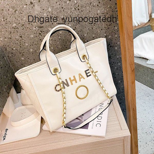 

women's luxury classic handbags beach bags brand ch metal badge tote bag designer small mini evening handbag female capacity large leat, Black;red