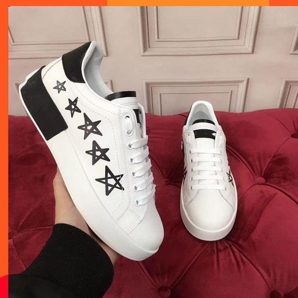 

shoes dd designer mens casual fashion genuine leather luxury trainers em6428-04r01010 sneakers uhg, Black