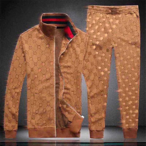 

2021 clothes mens tracksuit sportswear men's jogging suit255l, Gray