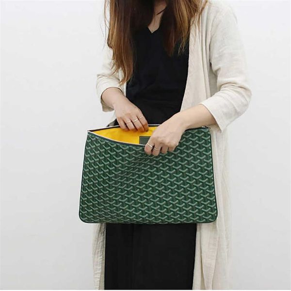 

2022 luxury brand female print pattern envelope clutch new fashion large capacity classic handbag office folder265f