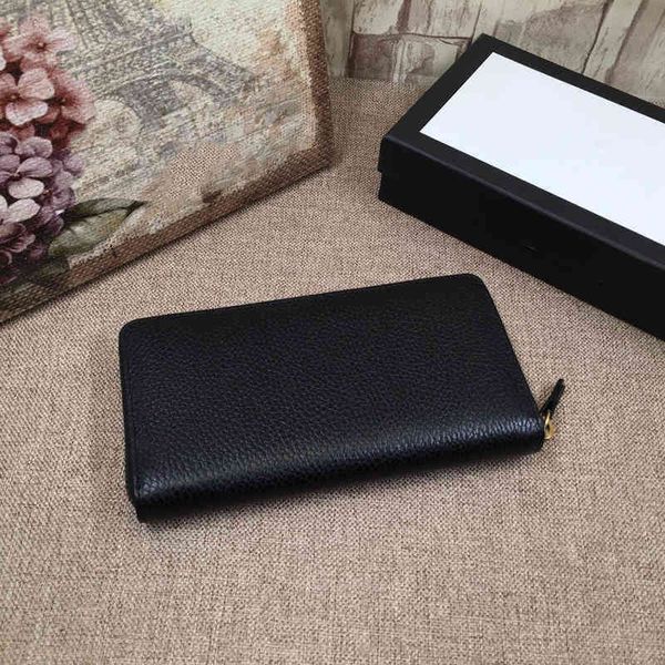 

wallet leather designer cflying saucer print lutch luxury long zipper purses card holder 220525, Red;black