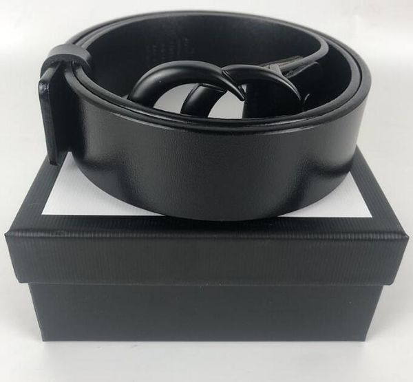 

high-quality luxury men designers belts cintura ceinture femmes gurtel fashion leather belt width 3.8cm with box, Black;brown