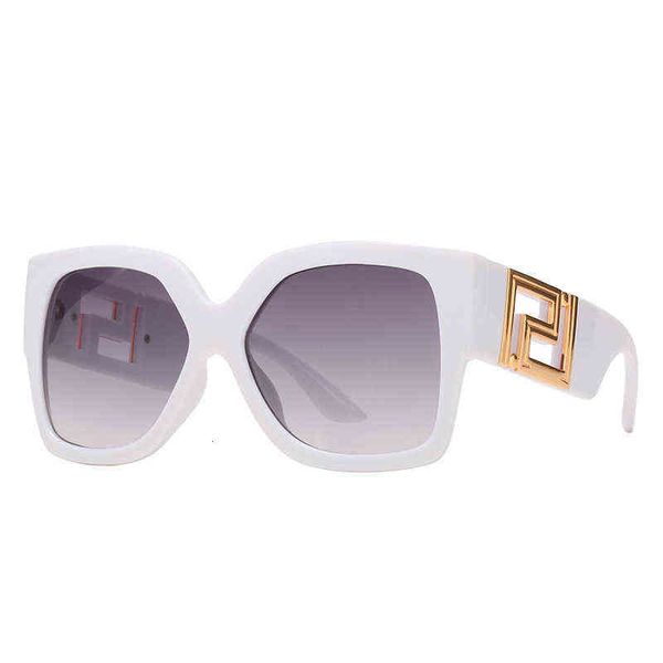

2022 super new trend polarized sunglasses fashion urban men's and women's color changing hip-hop glasses e5ay, White;black