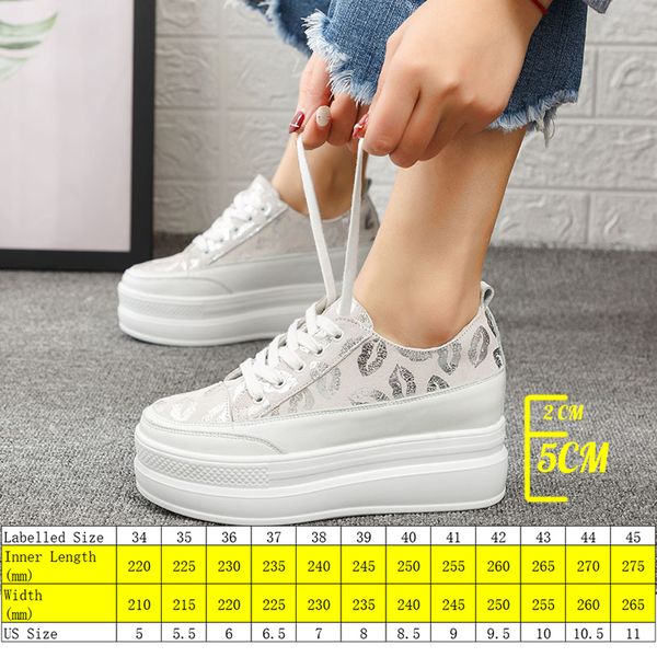 

6cm women casual shoes genuine leather platform wedge shoes chunky sneakers vulcanized leisure sneakers spring autumn, Black;yellow