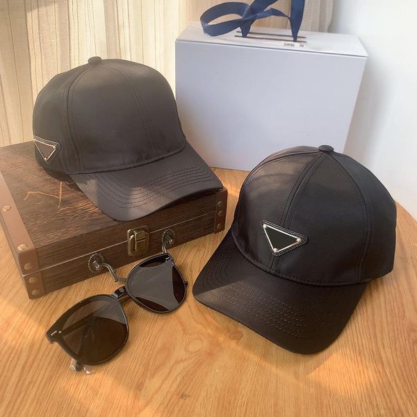

nylon baseball hat mens designer cap luxury casual sun caps adjustable street fitted hats sport casquette embroidery bucket hat 2203032wu, Blue;gray