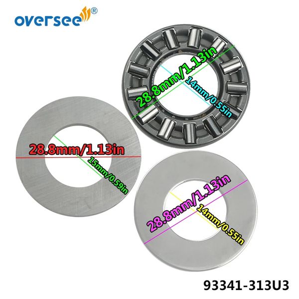 

marine 93341-313u3-00 bearing set for yamaha 15hp outboard engine lower casing