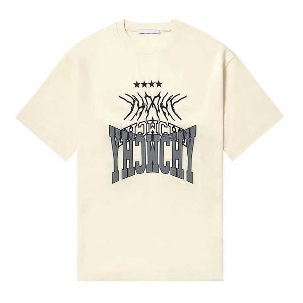

letter printed tee black beige fashion highstreet man women t-shirt oversize style fztx1076, White;black