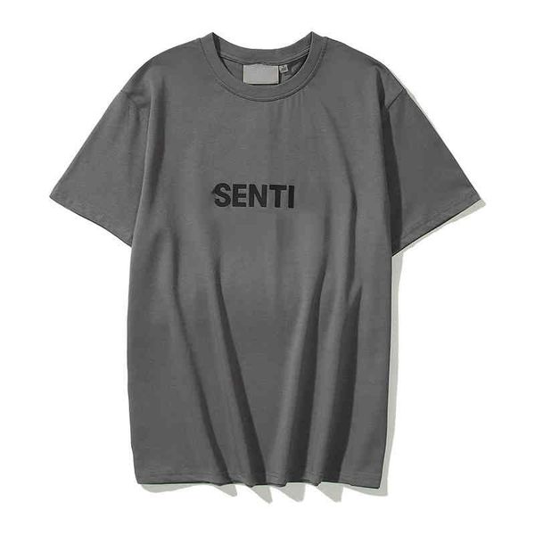 

men's t-shirts street fashion chest three-dimensional letters men and women summer loose couple short sleeve t-shirt 2022, White;black