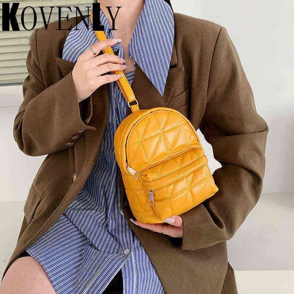 

waist bags fashion outdoor crossbody for woman casual chest big capacity leather quilted leisure travel design 220423