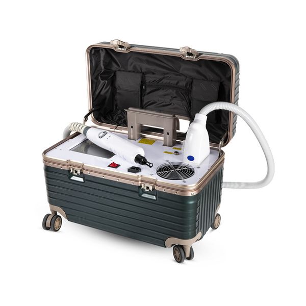 

beauty items portable 1064 532 non-invasive laser eyebrow washing q switched nd yag pico laser tattoo removal machine