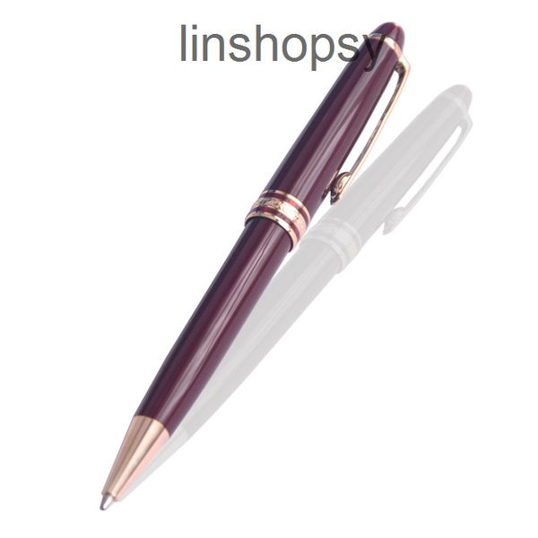 

yamalang luxury 163 red pens classic burgundy rollerball and ballpoint pen with serial number resin stylo gift eel6