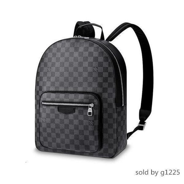 

designer n41473 josh men backpacks business tote messenger bags softsided luggage rolling bag, Brown;gray