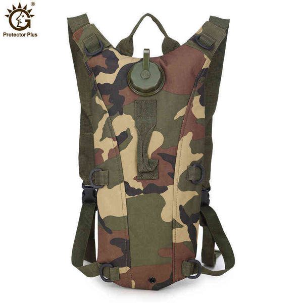 

3l tactical hydration backpack military water bag pouch outdoor running cycling camping rucksack for women men drinking system t220801