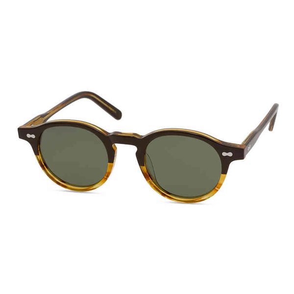 

trendy new plate round frame men's literary rivet women's batch, White;black