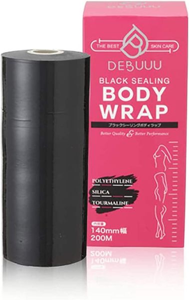 

wrap body loss weight massage heat cling film plastic black sealing disposable slimming roll elitzia et2872m