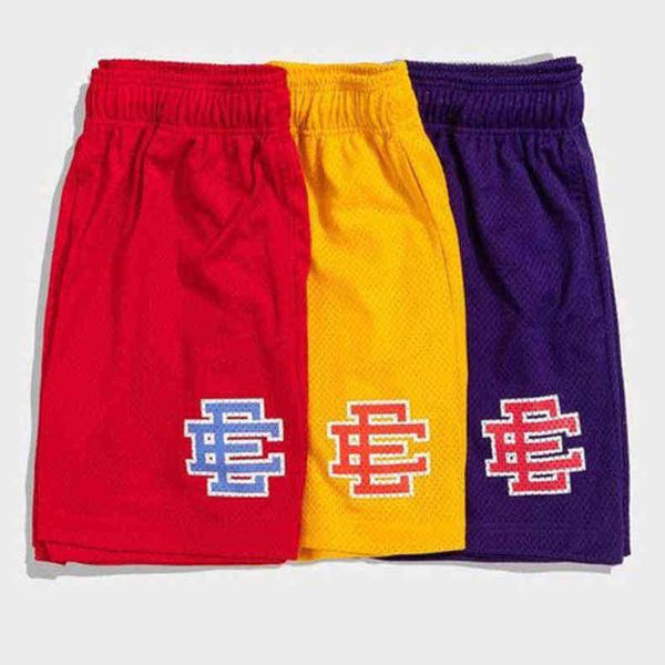 

summer brand fashion men's eric emanuel shorts luxury ee basic short designers newyork city skyline men fitness loose breathable women, White;black