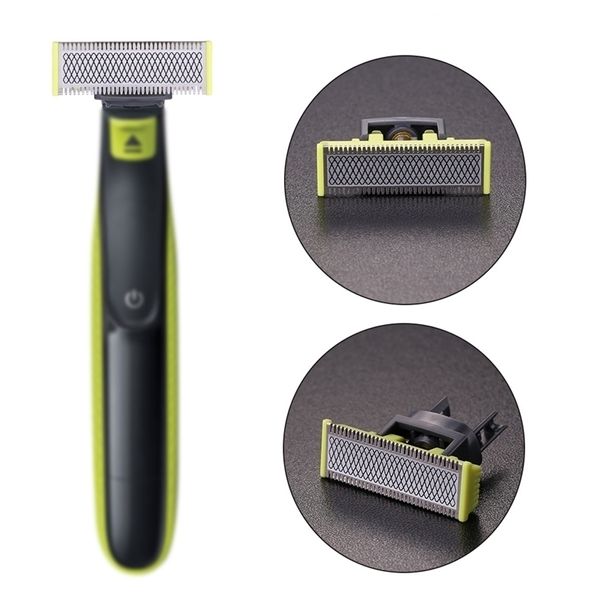 Homem lâminas de barba de reposição da cabeça manual para o Oneblade Razor Spare Accessories 220726