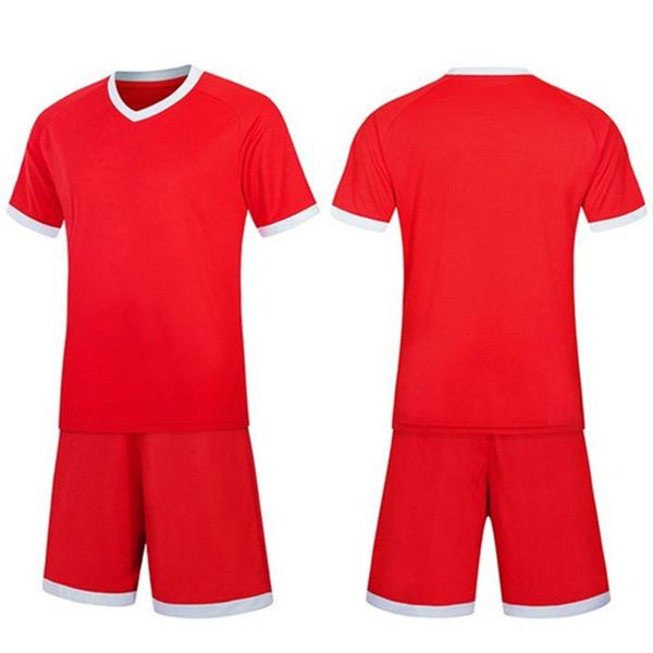

2022 custom blank soccer jersey uniform personalized team shirts with shorts-printed design name and number jerseys style 1-601, Black