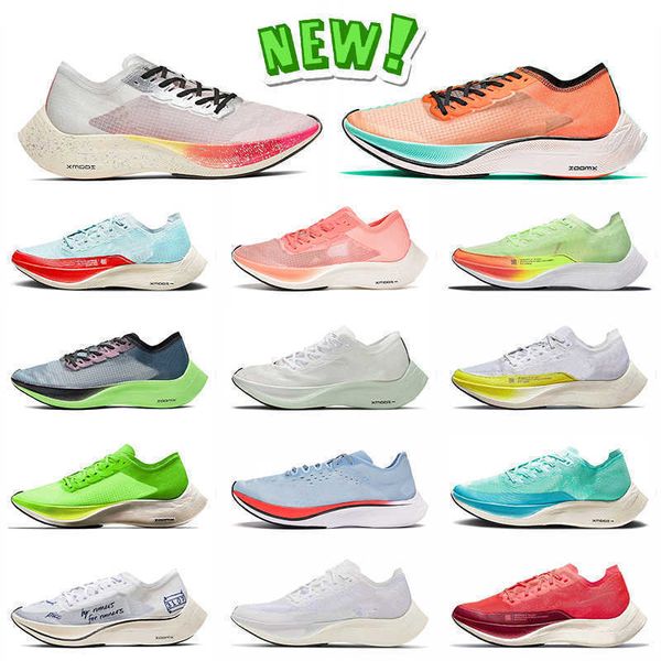 

fashion zoomx running shoes vaporfly next% pink green be true ekiden sail volt ice blue ribbon triple black white red women walking