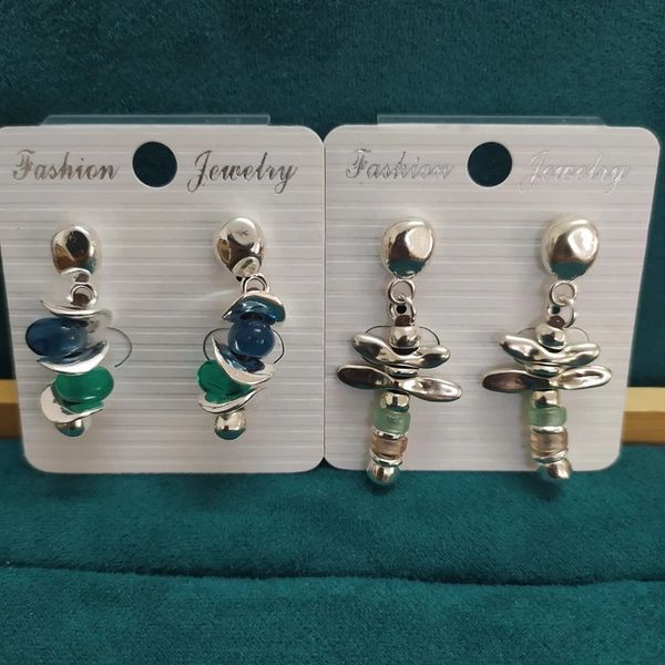 Spanische Unode50 Original Mode Ohrstecker Silber Farbe Biene und Libelle Ohrringe für Frauen Schmuck Geschenk UNO de 50 vergoldet Schmuck Fabrik Großhandel