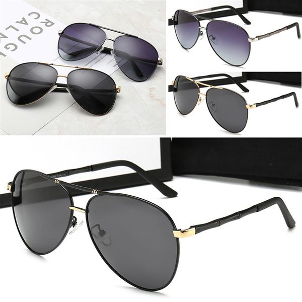 

excellent brand designer sunglasses for men women sun glasses uv400 eyewear classic fashion glasses with brown cases and box retai226m, White;black