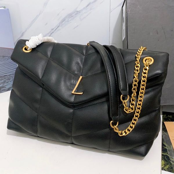 

2022 handbag wallet rob drummer shoulder bag womens soft quilted sheepskin luxury designer bag fashion chain messenger bags