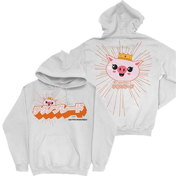 

rip tracksuit pullover hoodie streetwear men women sweatshirt technoblade miss you very thick hoodies 220809, Black