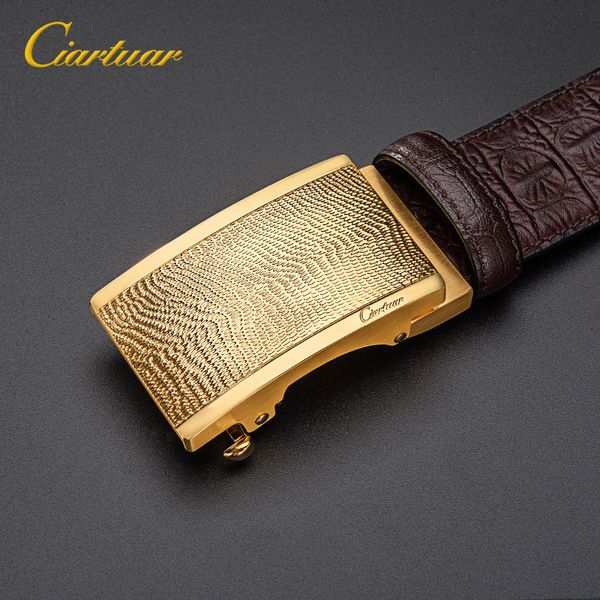 

highend automatic belt solid men's belt leather head layer cowhide, Black;brown