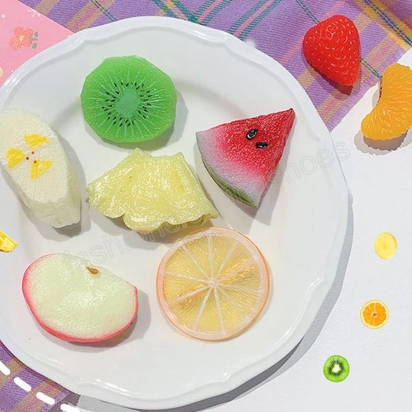 

girls cute cartoon animal fruit colorful hairpins children sweet hair clip barrettes headband kids fashion hair accessories, Slivery;white