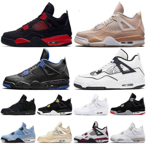

4 4s men basketball shoes university blue black cat pure money desert moss encore mens womens outdoor sports trainers sneakers