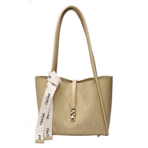 

personalized luxury large capacity single shoulder splicing tote female bag underarm shell women small