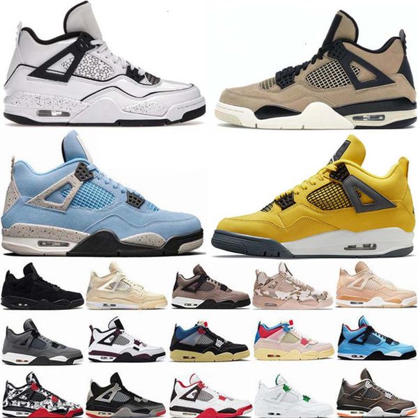 

with box jumpman 4 men basketball shoes black cat 4s women university blue sail fire red bred og undefeated obsidian unc fearless chaussures