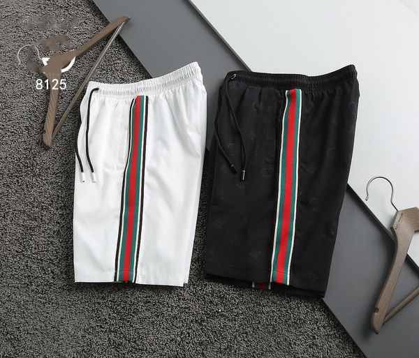 

2022 sommer mens shorts jogger pants mÃ¤nnliche designerhose mÃ¤nner joggers black white hosen grÃ¶Ãe shorts m-4xl, White;black