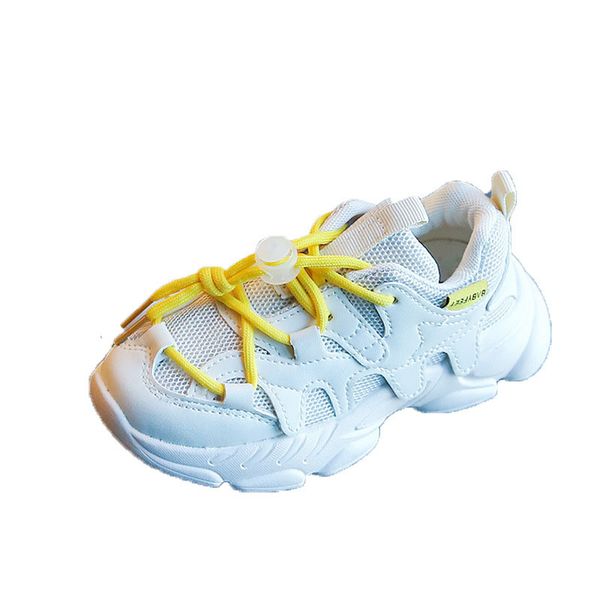 

kids athletic childrens shoes baby sneakers boys girls footwear running sports mesh spring summer children casual e1900, Black