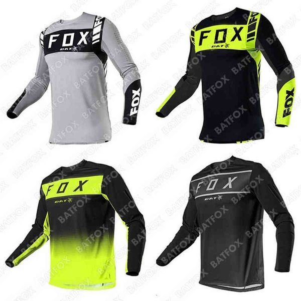 

jersey bersepeda 2022 enduro motocross lengan panjang mtb sepeda gunung menurun dh maillot ciclismo hombre kaus cepat kering, White